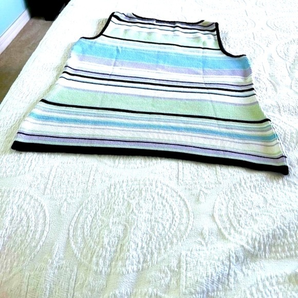 Carolyn Taylor for by Design: Excellent condition Women Stretch Cotton Top, Sz S - Picture 5 of 9